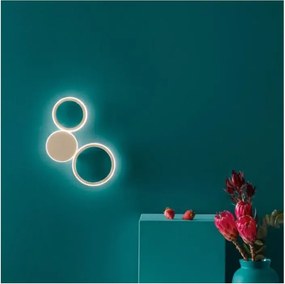 Ondaluce - Aplica de perete LED POIS, 20W, 230V, aurie