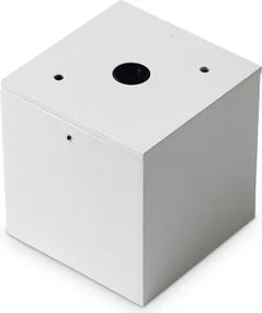 Ideal Lux - Spot de exterior TECHO 1xGU10/20W/230V 15x15 cm IP54 alb