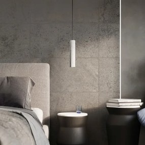 Sollux SL.0654 - Lustr LUVO 2xGU10/40W/230V beton/negru pe cablu