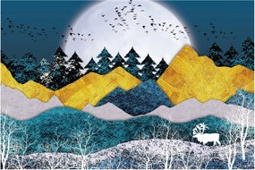 Tablou - Peisaj polar (90x60 cm)