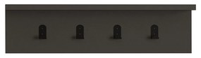 Cuier de perete Ayla Anthracite