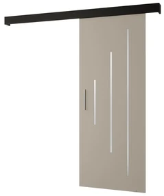 Uși culisante 70 cm Slavdro 3 (cashmir + negru mat). 1108779