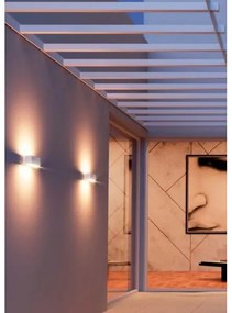 Redo 90095 - Aplică de perete pentru exterior PLANIT, LED 10W, 230V, 3000K, IP54, alb