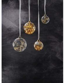 Decorațiune luminoasă de Crăciun albă ø 15 cm Glow – Star Trading