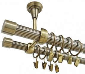 Galerie tavan DOP STRIAT - 25/19 - AUR ANTIC (Alege marime: 140 cm)