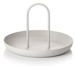 Tavă servire metalică Zone Singles, ø 20 cm, gri deschis