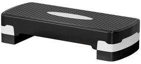 HOMCOM stepper pentru fitness si aerobic, 68x29cm, negru | Aosom Romania
