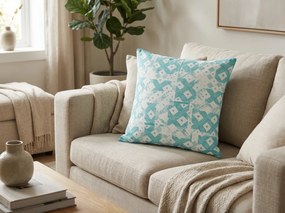 Fata de perna TRIBAL 45x45 cm, albastru