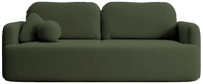 Canapea trei locuri Linaki  (verde + negru). 1099811