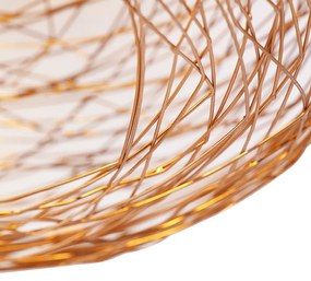 Plafoniera de design ovală din cupru - Sarella