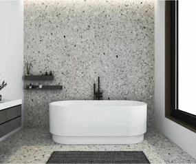 Cada freestanding Rune Varmva alb 160x74.5 cm
