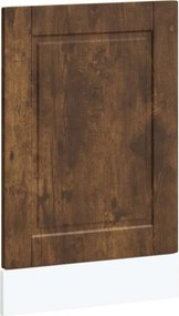 vidaXL Panou pentru mașină de spălat vase Stejar afumat Lemn prelucrat