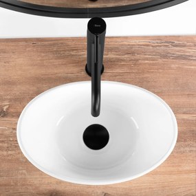 Lavoar Kate alb L36,5 cm