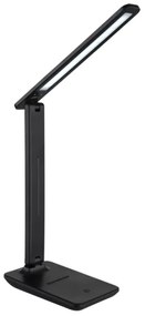 Globo 58439SA - Lampă de birou LED BRIGHTON reîncărcabilă, dimmer tactil, 4W/5V, 1800 mAh, negru