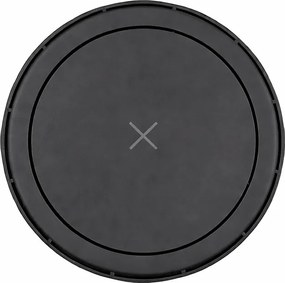 Priza incorporabila in blat Multi Box Design Light, 4 prize Schuko, USB A + C, 2 x RJ45, incarcator wireless, negru, D:120 mm Negru, L:120 mm; l:120