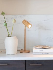 Lampa de masa Eco din Bambus Java GU10, natural