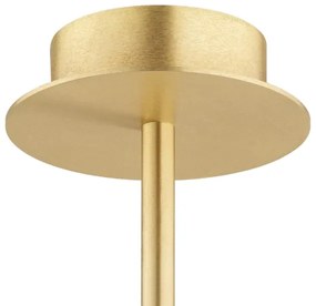 Lustră pe tijă Argon 6310 PALOMA 3xE14/7W/230V auriu/negru