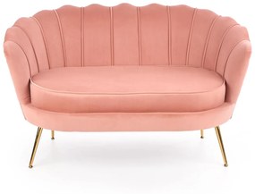 Canapea fixa Amorinito XL velvet roz