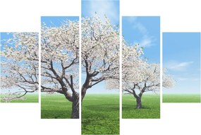 Tablou cu copaci (150x105 cm)