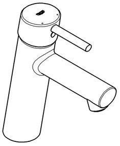 GROHE 23451001 - Baterie pentru lavoar CONCETTO DN 15, crom lucios