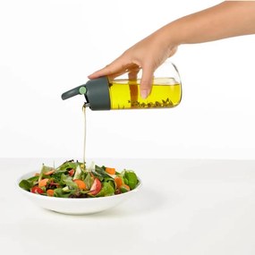 Set 2 sticle pentru otet si ulei Lekue 1009486, 8x16 cm, 400 ml, +4°C/+80°C, Verde