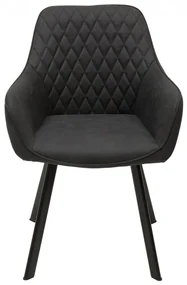 Set de 2 scaune Palermo, antracit A-39342 VC