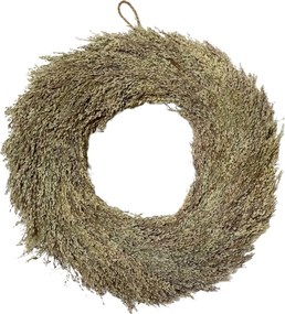 Ghirlanda din iarba uscata, D35 cm