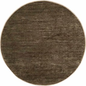 vidaXL Covor Runner MARSA Verde Pădure Ø 120 cm Poliester și PVC