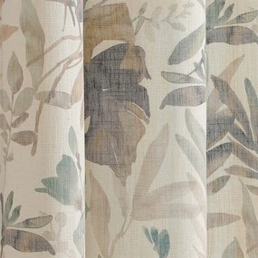 decoDoma Draperie decorativă CELESTA albă 135 x 250 cm set 2 buc