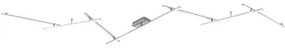 Plafoniera moderna led SMD 28W Indira 674610707 Trio