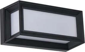 Brilagi - Aplica LED de perete pentru exterior PARKER LED/12W/230V 3000/4500/6000K negru IP44
