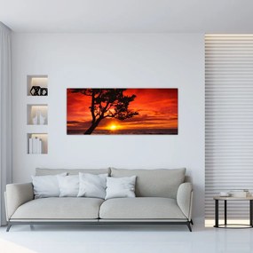 Tablou - Apus de soare (120x50 cm)