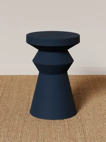 Masuta laterala, din metal, blue Forms