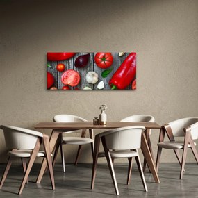 Tablou cu legume (120x50 cm)