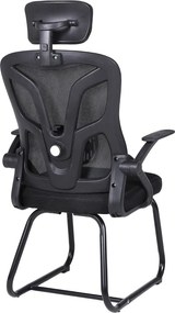 Scaun de birou, negru, SITAO