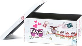 Taburet Design Owls, multicolor, 76.5x38x37.5 cm