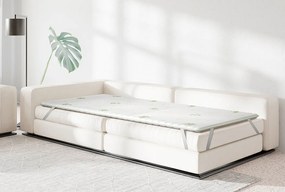 Topper saltea iSleep, Smart Topper Aloe, 90x190x3, Moale