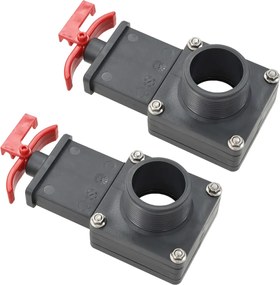 vidaXL Supapă pentru piscină 1,5", 2 buc.