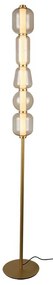 Lampadar, Lampa de podea design modern LED DECO auriu/ sampanie