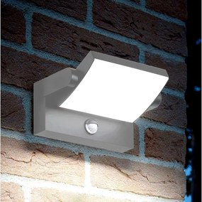 Ideal Lux - Aplica LED de exterior cu senzor SWIPE, 21W/230V, CRI90, IP54, alb