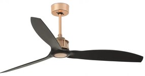 Ventilator de tavan cu telecomanda design modern JUST FAN cupru
