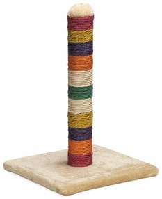 Beeztees Scărpinător Anja curcubeu, 30 x 30 x 45 cm