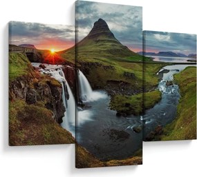 Tablou - Kirkjufell la apus (90x60 cm)