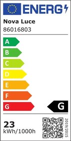 Lustra LED moderna diametru 65cm, Orlando