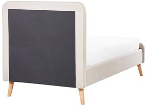 Pat pentru copii 90 cm ROME (cu somieră) (bej). 1007452
