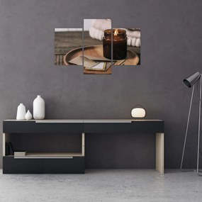 Tablou - Lumânare aprinsă (90x60 cm)