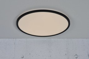 NORDLUX LED Plafon OJA neagra 60/60/3 cm