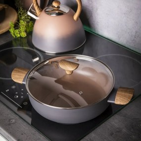 Valdinox Oală adâncă cu capac Morgan 26 cm, 3,4 l