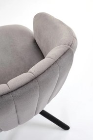 Scaun rotativ K533 stofa gri