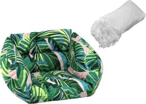 Perna pentru scaun suspendat COLUMBIA cu spatar, colorata + Umplutura GRATIS din fibra goala 500 g